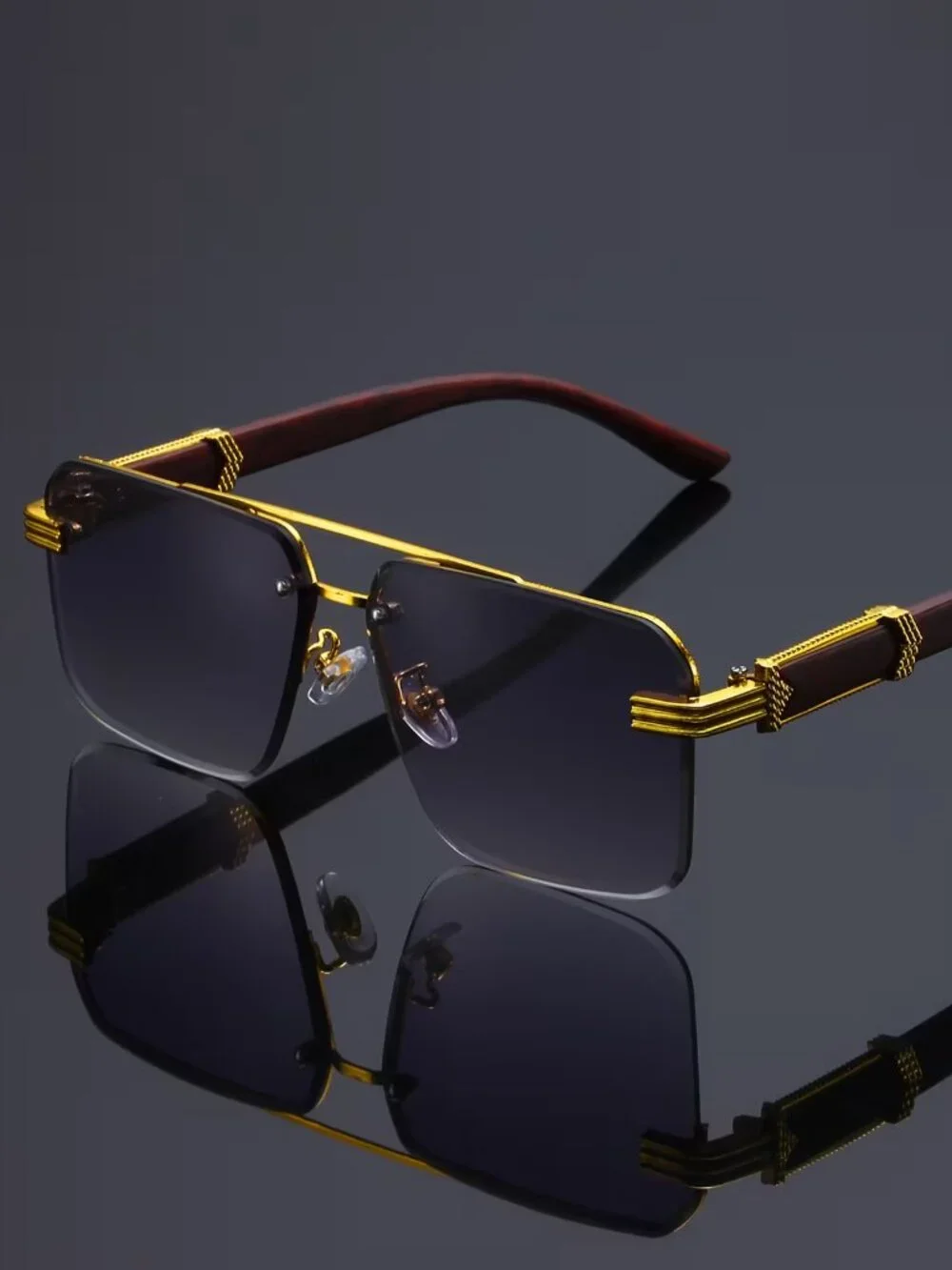 Rimless Sunglasses